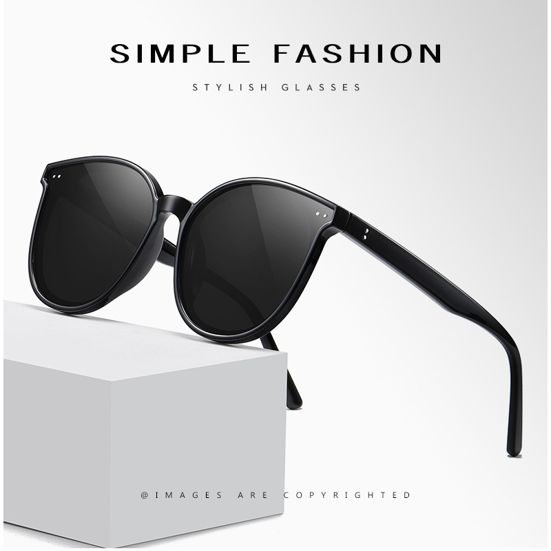 Distinctive Thick Frame Women Polarized Custom Sunglasses