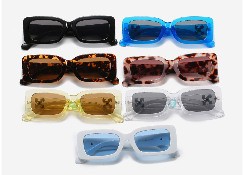 Women's Retro Small Frame Square Sunglasses
